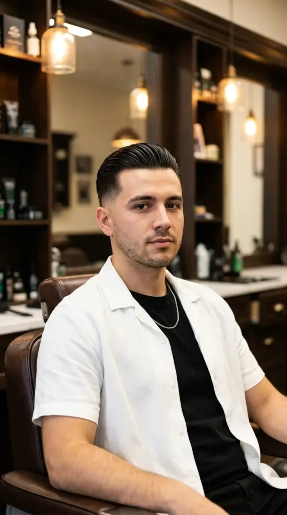 Low Taper Fade with Cholo Fade Style