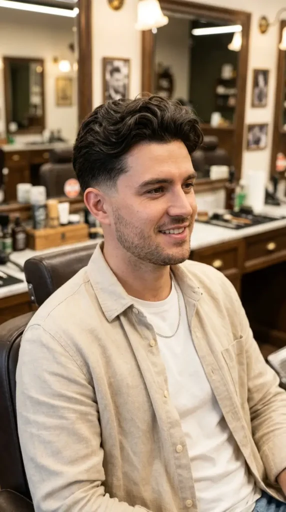 Two-Block Cut with Low Taper Fade