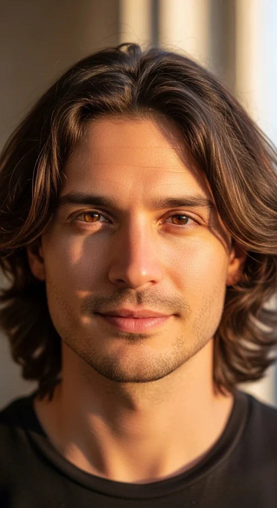 Medium Length Middle Part