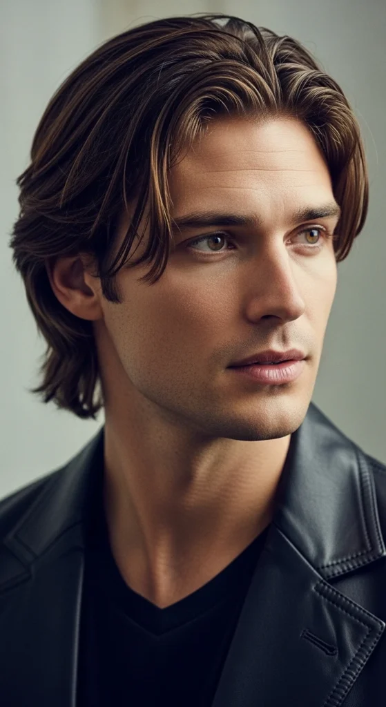 Mid Fade Curtain Haircut