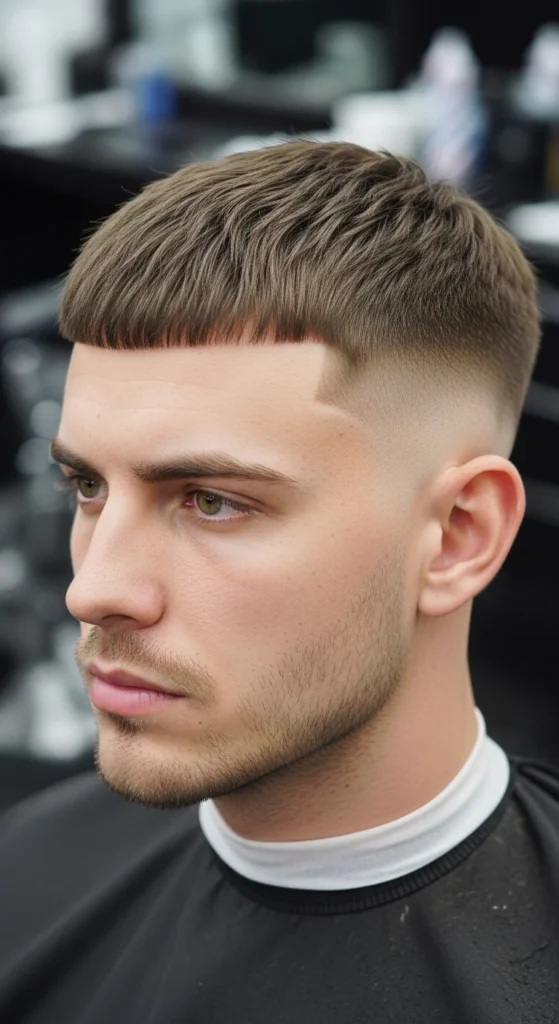 Mid Fade French Crop 