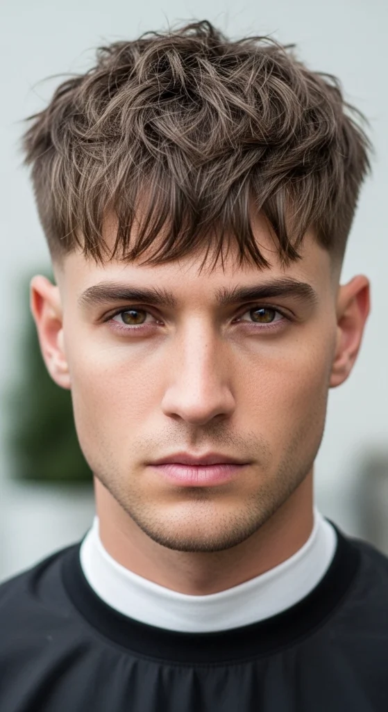 Mid Fade Textured Fringe