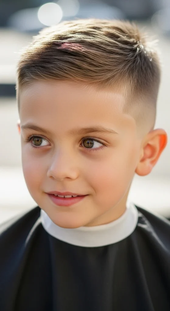 Mid Fade for Kids Boys