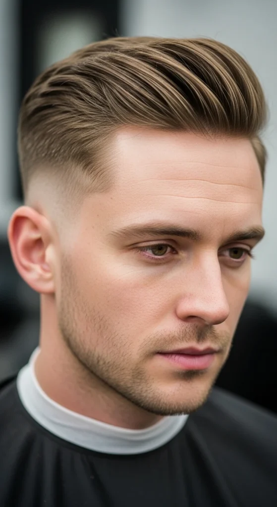 Mid Taper Blowout Straight Hair