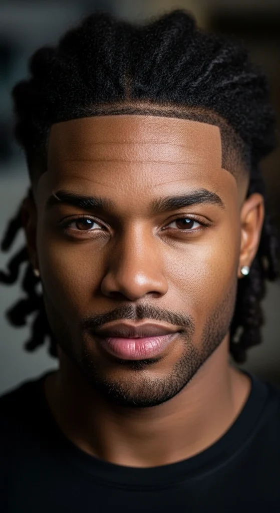 Mid Taper Fade Afro