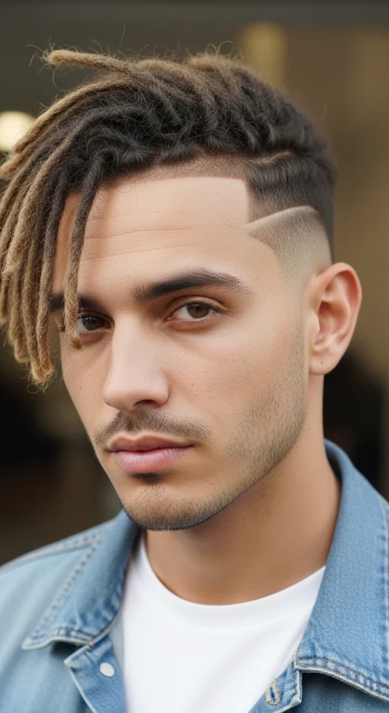 Mid Taper Fade with Dreads