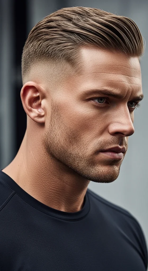 Military Inspired Drop Fade