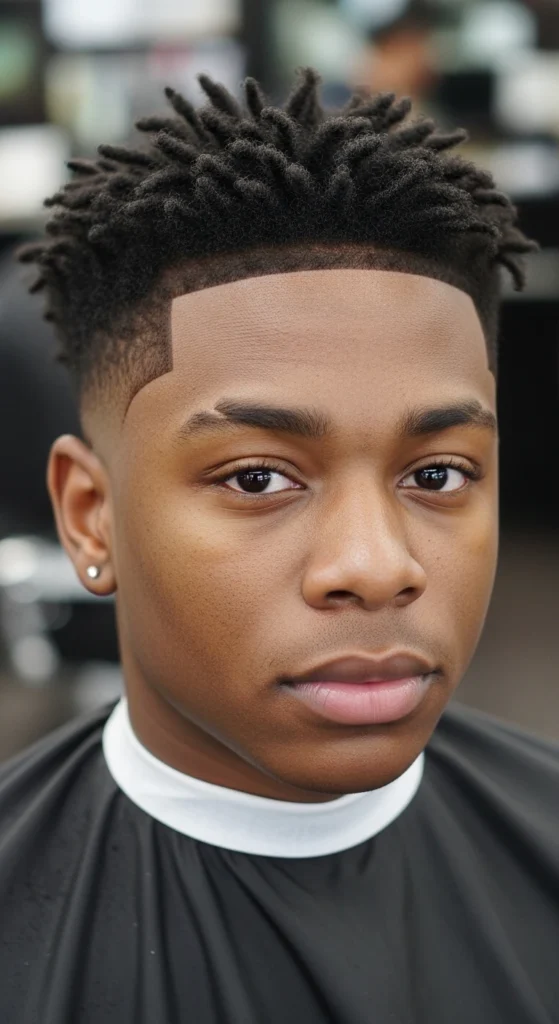 Starter Locs with Taper Fade