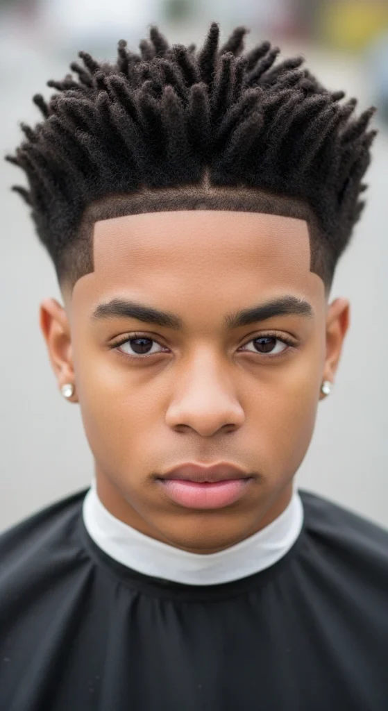 Starter Locs with Temp Fade