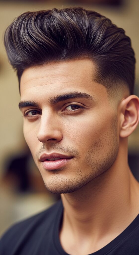 Versatile Pomp Style Drop Fade