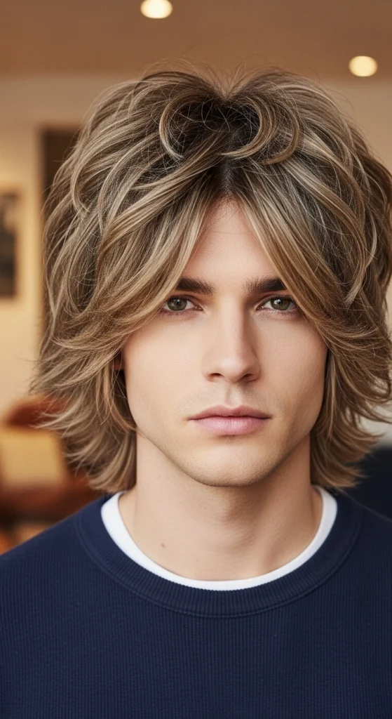 Wolf Cut + Curtain Bangs