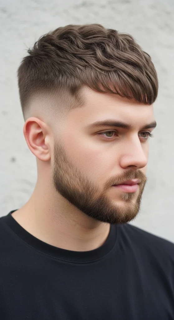 Angular Fringe + Beard.