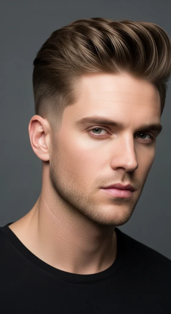 Brushed-Up Hair