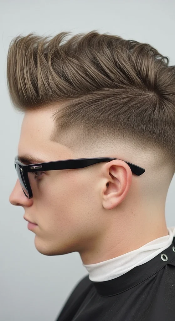 Brushed-Up Quiff