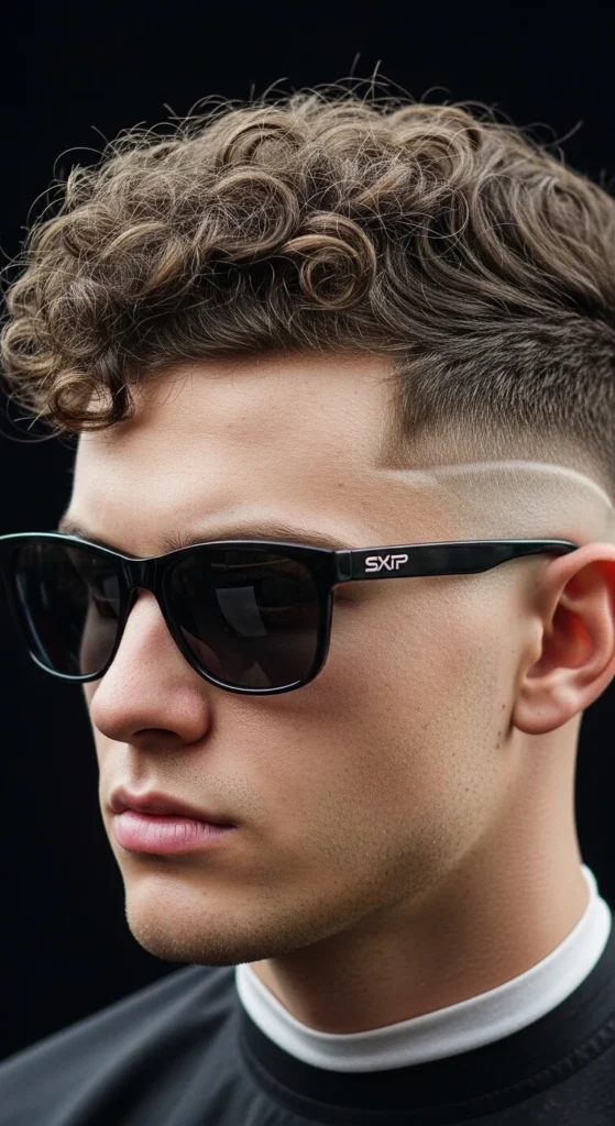 Curly Top with Undercut