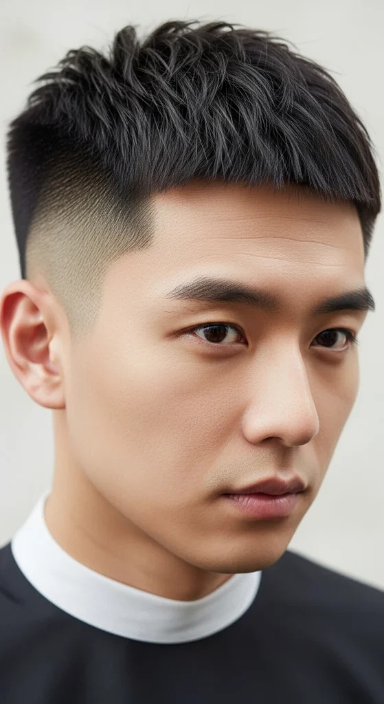 Korean Down Perm with Crop
