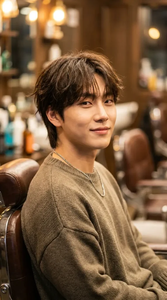 Scruffy Long Hairstyle
