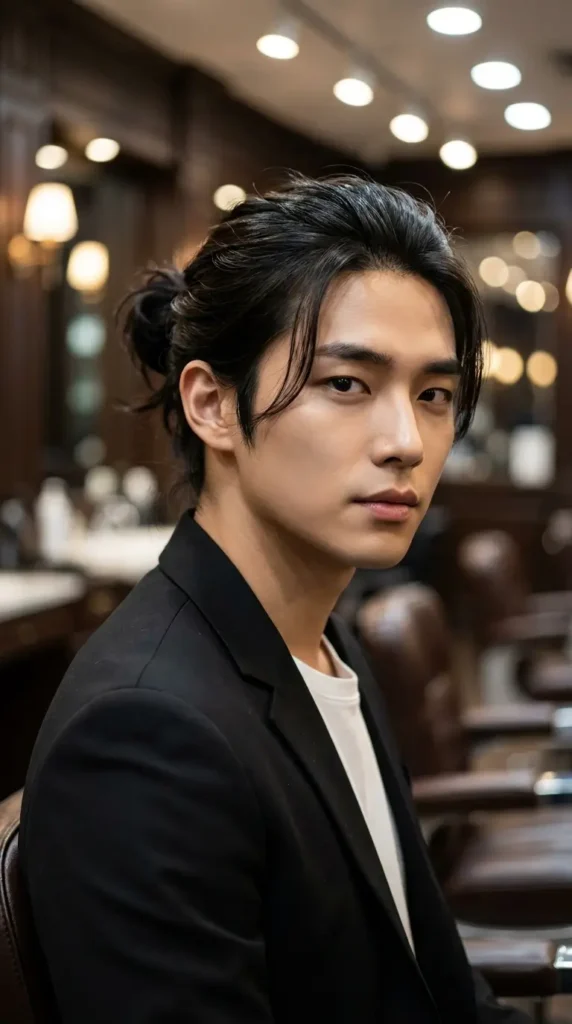 Man Bun (Korean Style)