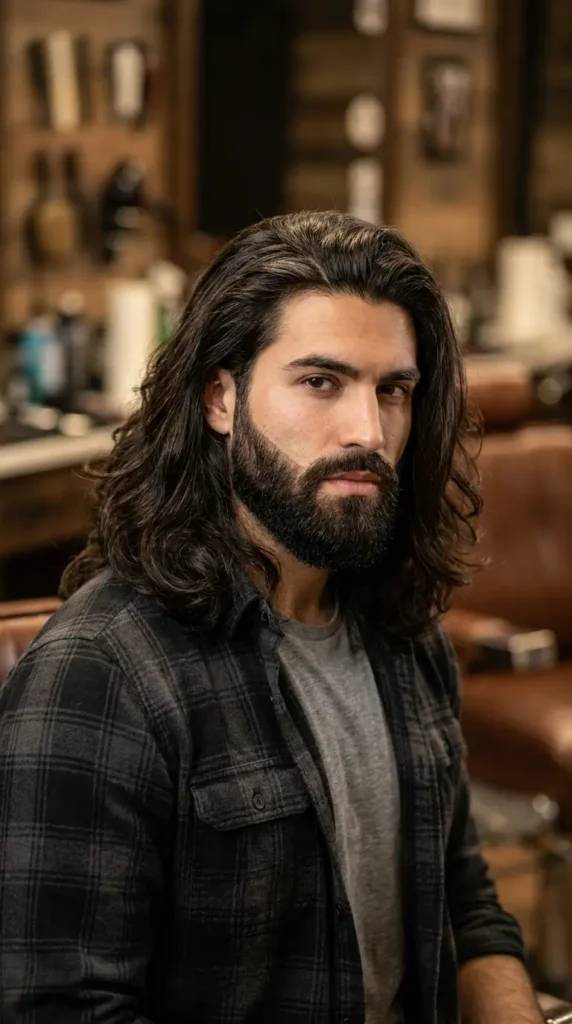 The Long Hair with Beard