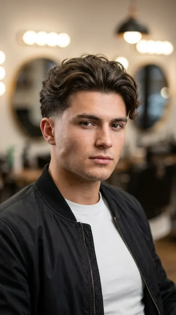 The Long Hair Taper Fade