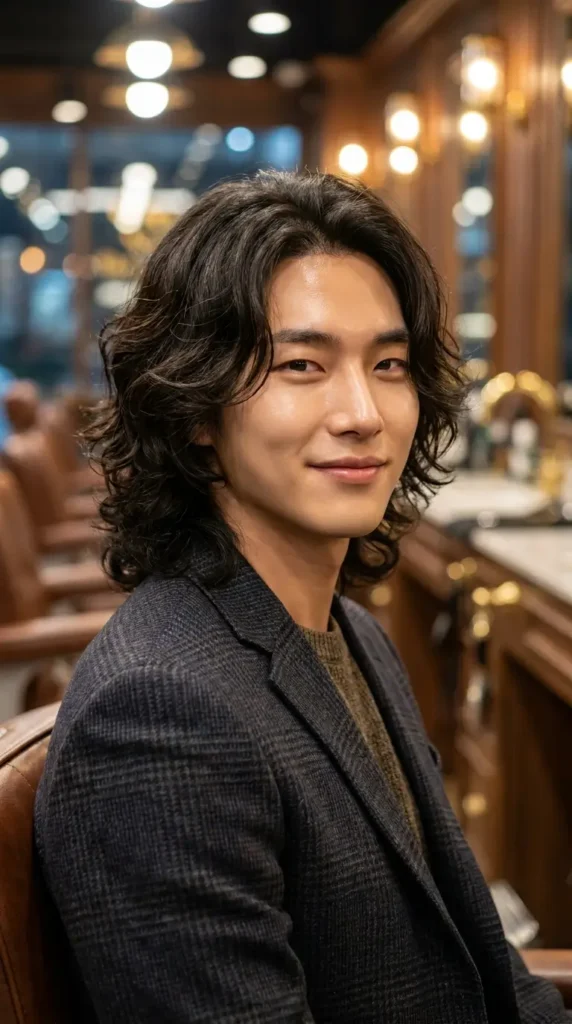 Perm with Long Hair