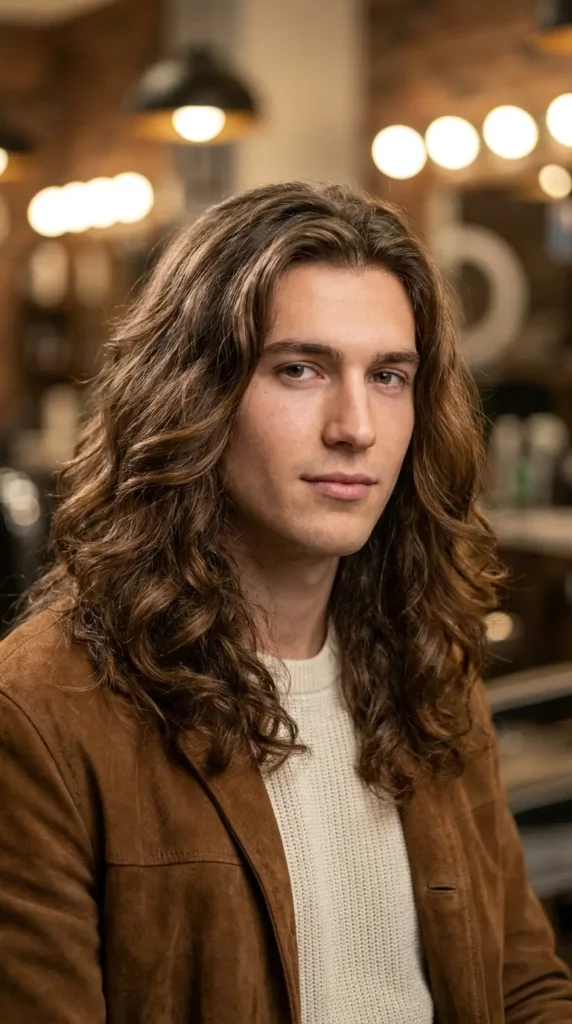 The Long Wavy Hair