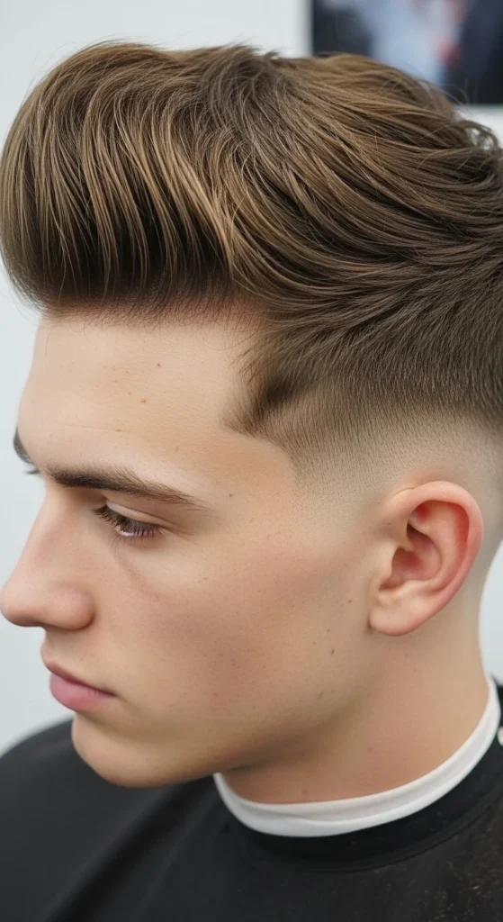 Messy Pompadour
