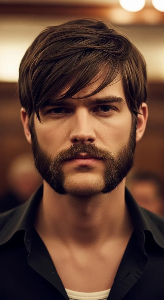 Mod Cut with Sideburns