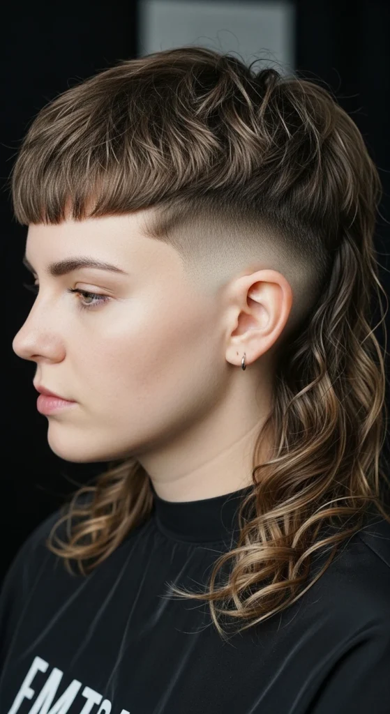 Modern Mullet (with Fringe)