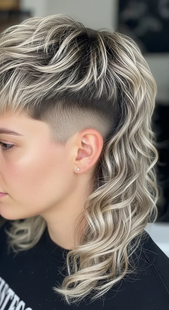 Modern Wavy Mullet