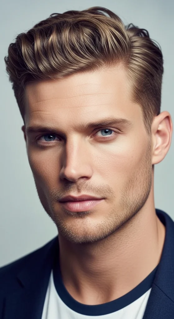 Short Wavy Quiff