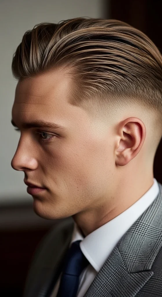 Side Part Fade