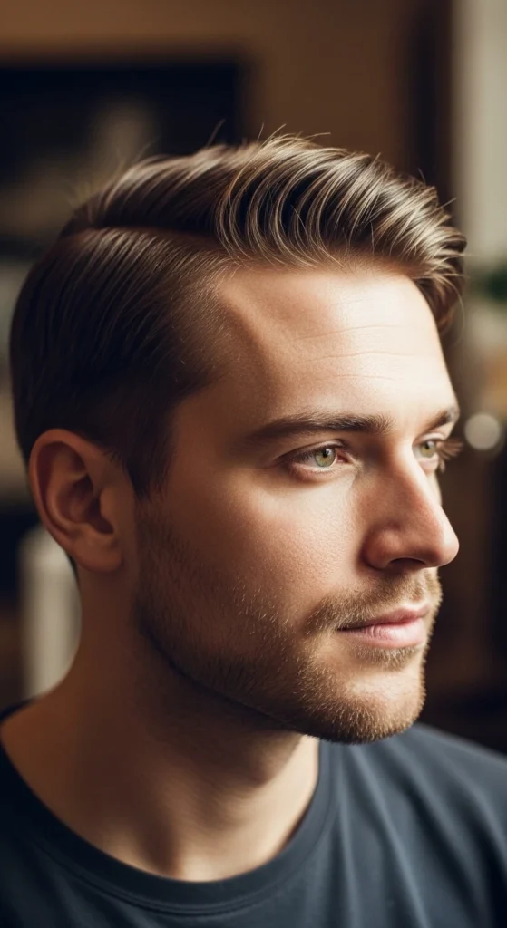 Simple Side Part