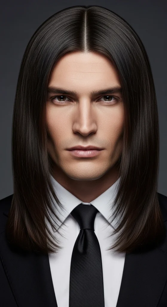 Sleek Straight Long Hair