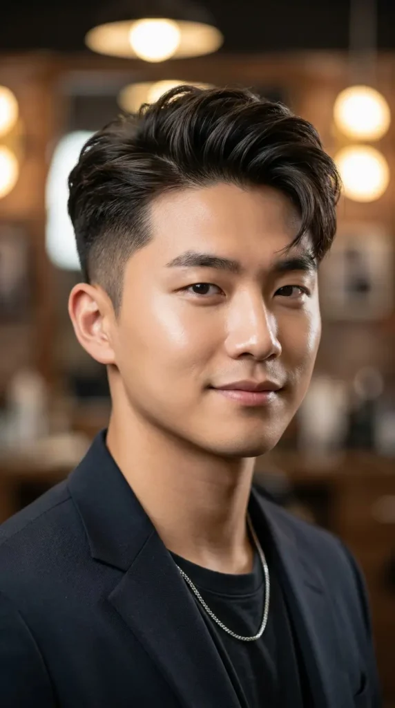 Comb Over Fade (Korean Style)