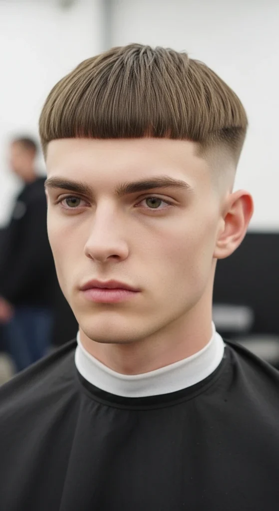 Undercut Bowl Cut