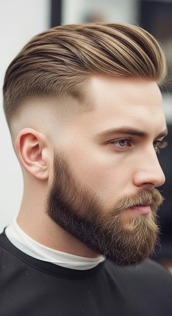 Undercut with Beard