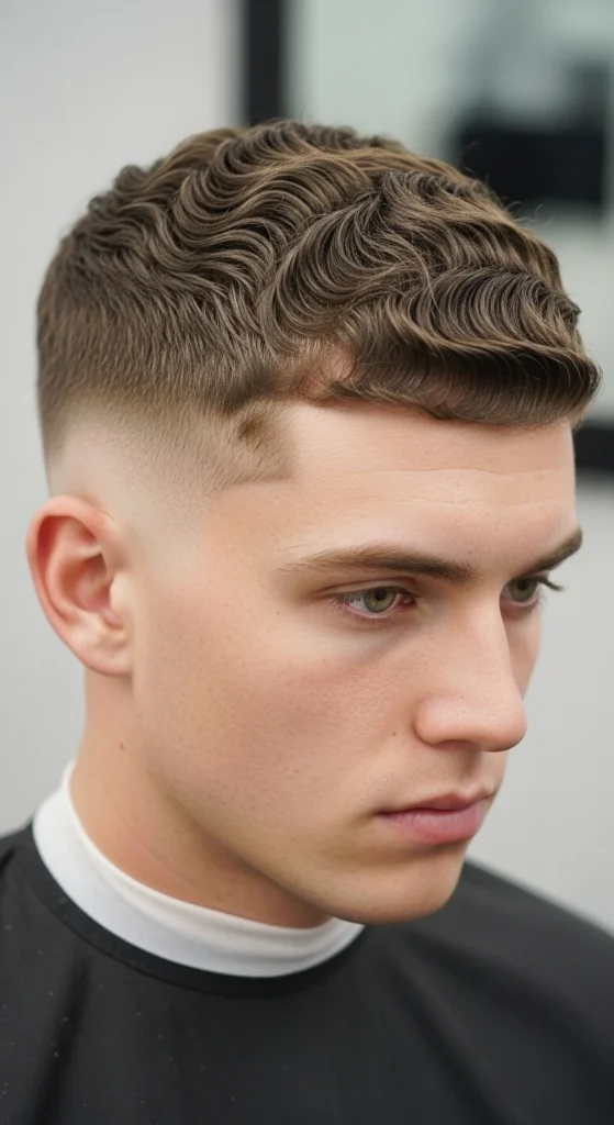 Wavy Crew Cut