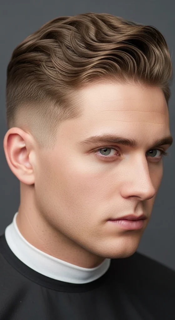 Wavy Side Part with Short Sides
