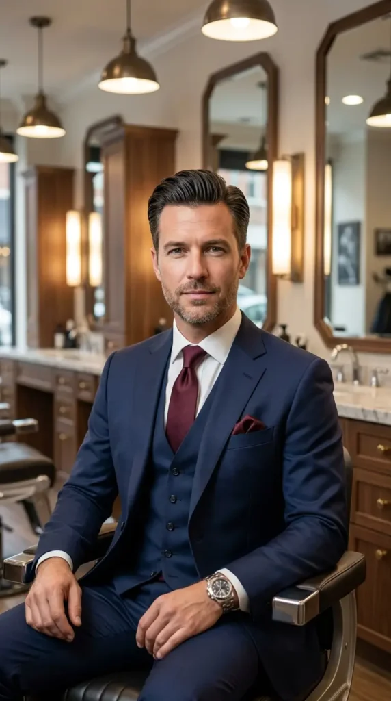 Executive Contour Slick Back