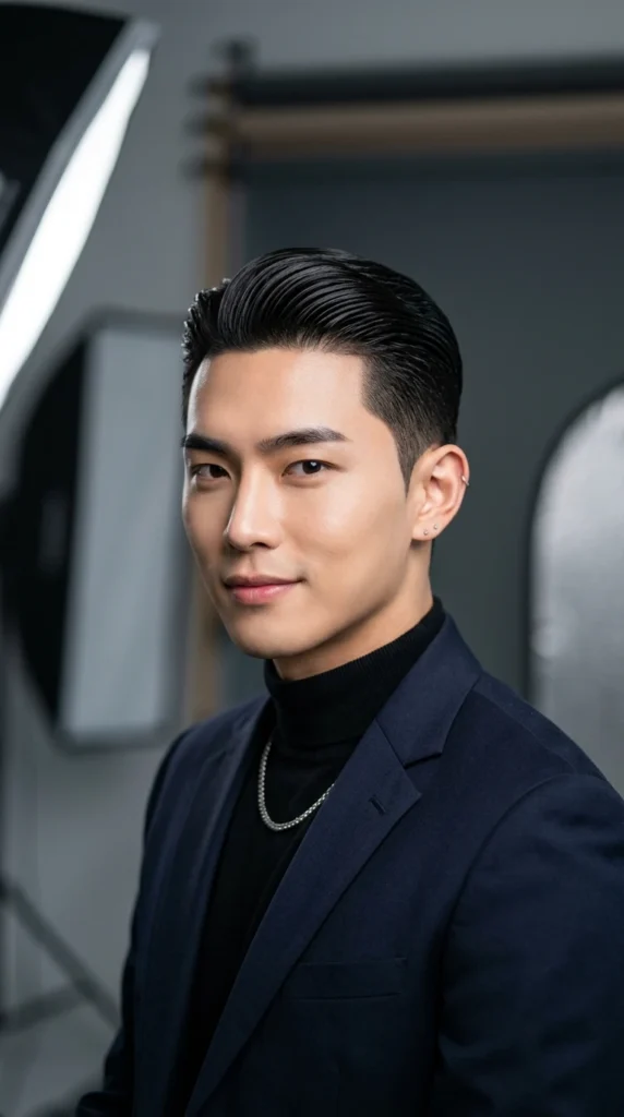 Korean Slick Back