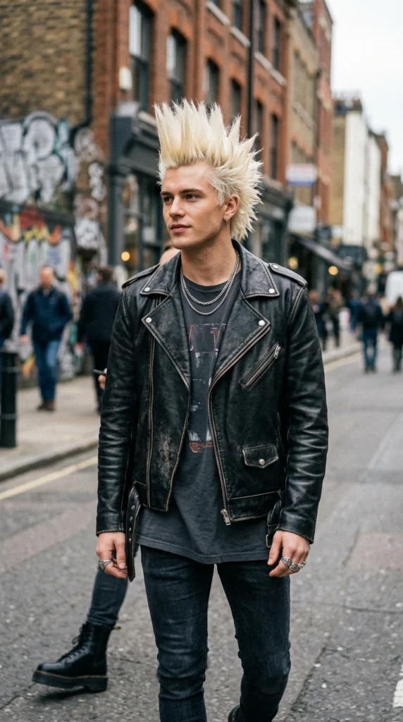 Long Blonde Spikes 