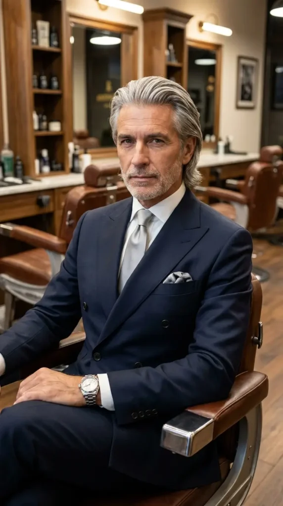 Gray Slick Back