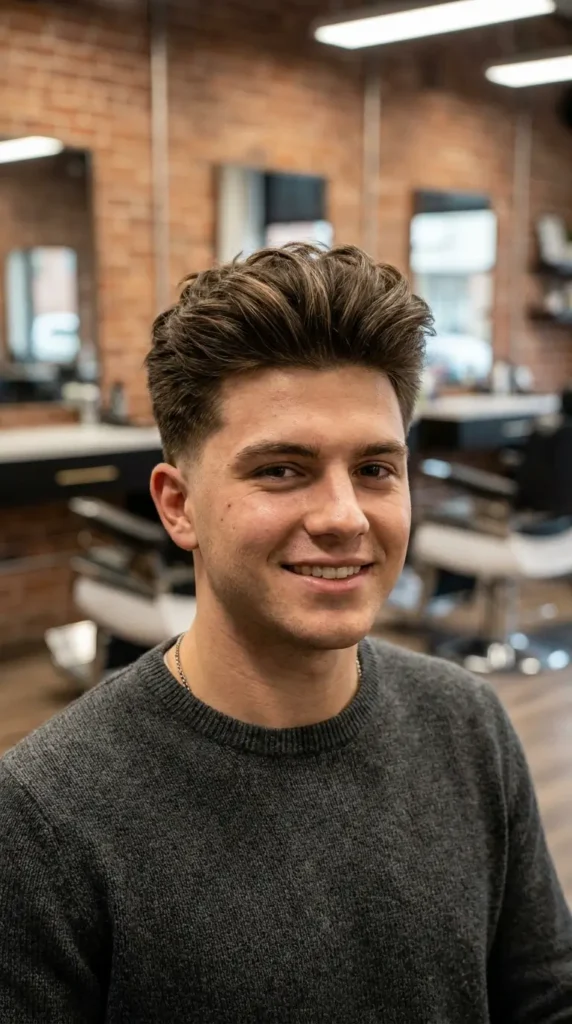 Thick Hair Blowout Taper Fade