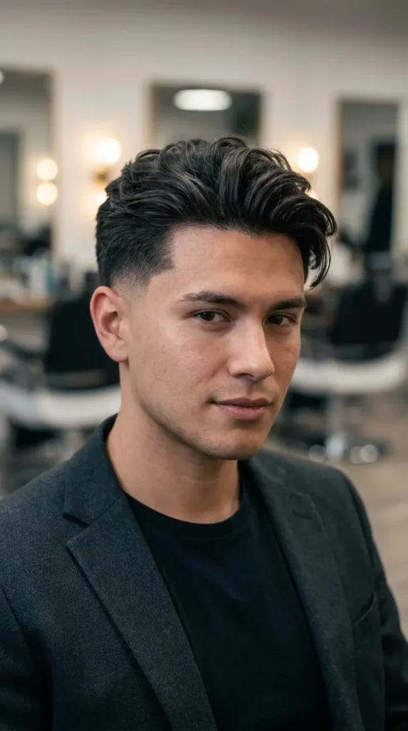 Modern Blowout Taper Fade