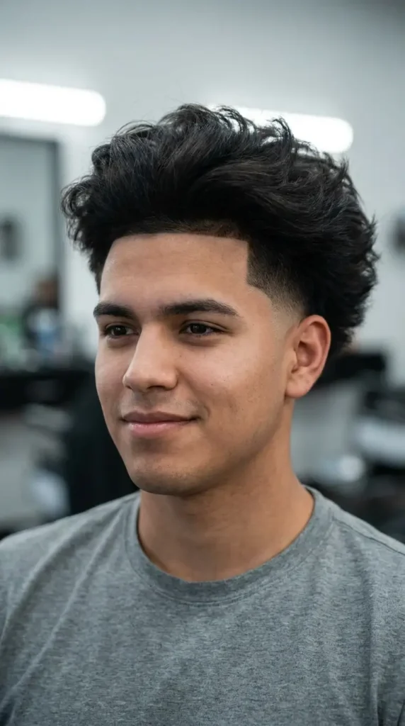 Blowout Taper with Skin Fade
