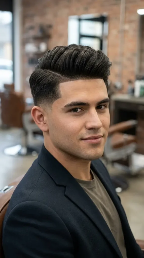 Side-Part Blowout Taper