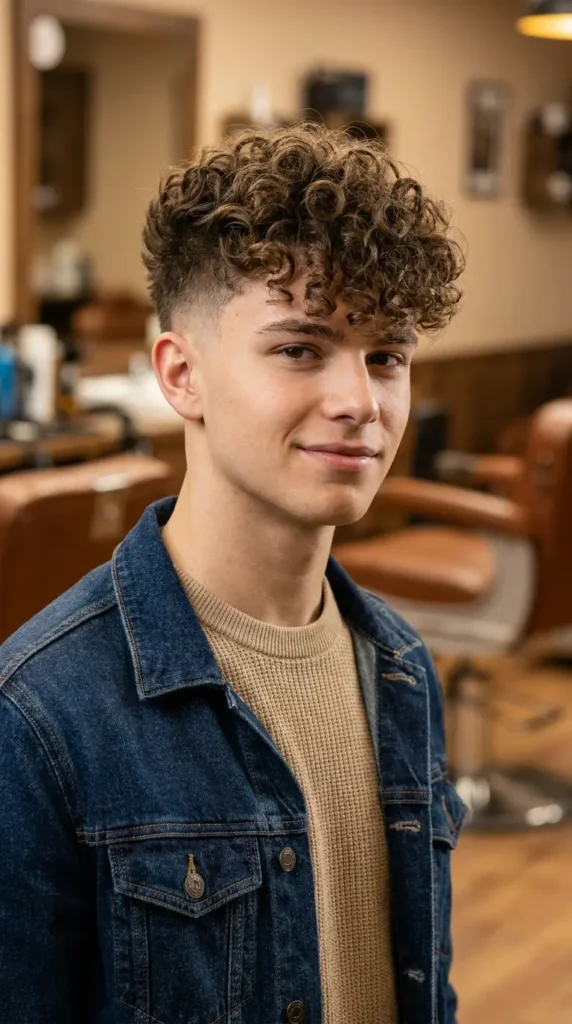 For Curly Hair: Curly Undercut