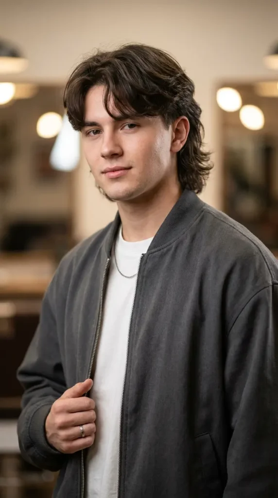 Mullet Comma Hair