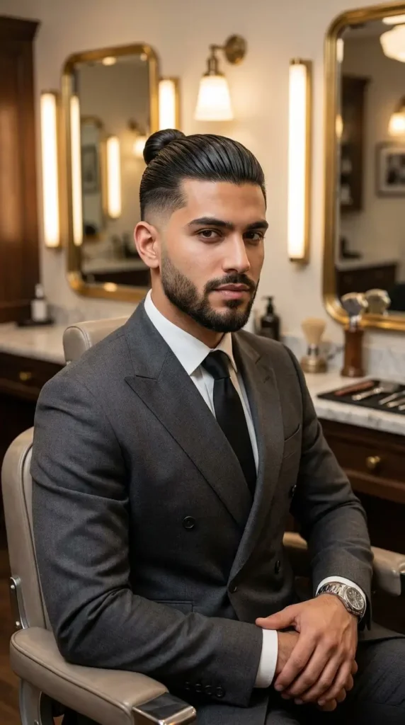 Slick Back Top Knot